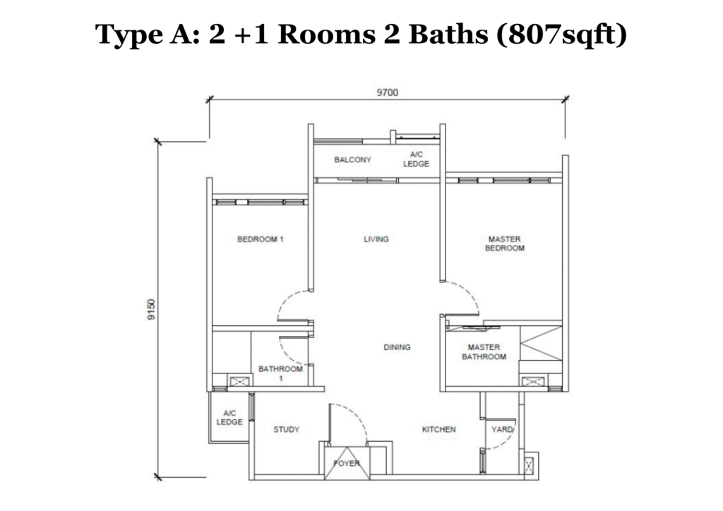 Queenswoodz Layout Type A